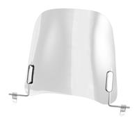 Healeved Parabrezza Trasparente per Bicicletta Elettrica Supporti e Viti Cupolino Antivento Spesso 5 MM Kit Montaggio Completo Protezione da Vento e Pioggia per Ciclomotori e Tricicli