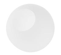 Healeved Paralume a Globo Moderno di Metà Secolo in Vetro Opalino Latte Coprilampada Sferico da 250Mm per Lampada a Sospensione e da Terra Luce Morbida Uniforme per Ambienti Interni