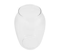 Healeved Paralume in Vetro Rotondo per Lampada a Olio e Cherosene, Ricambio Globo Vintage per Lanterna da Esterno, Accessorio Decorativo per Apparecchi di Illuminazione Antiuragano