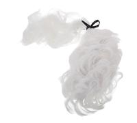 Healeved Parrucca da Cosplay per Giudice e Avvocato Incipriata per Spettacoli di Halloween e Costumi da Festa Adatta Diverse Occasioni e Giochi di Ruolo