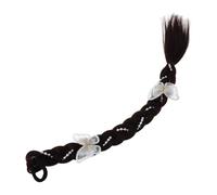 Healeved Parrucca Molletta Costumista Estensione Coda Di Cavallo Estensioni Della Treccia Estensione Della Coda Di Cavallo Dei Dark Brown Filo Ad Alta Temperatura