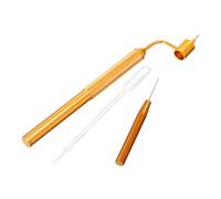 Healeved Penna di Riparazione Vernice Auto con Punta Fine, Corpo in Lega di Alluminio e Plastica, Accessorio Ago Contagocce per Ritocco Graffi e Verniciatura di Precisione