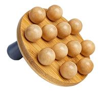 Healeved Pettine Da Massaggio Con Spazzola Meridiana Mano Corpo Scratcher Palmare Per Massaggio Ai Piedi Portatile Massaggiatore Per Collo e Spalle Massaggiatori Al Collo Bambù
