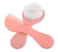 Healeved Pettine e Spazzola Set Per Ragazzo Ragazza Ragazza Ragazzo e Bambine Realizzato in Plastica Robusta e Sicura Nylon Per Cura Dei Capelli Delicati Salute Del Capelluto