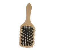 Healeved Pettine in Legno per Massaggi al Capelluto Pettine per Capelli Massaggiante in Legno Naturale Setole Rotonde per Tutti i Tipi di Capelli