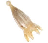 Healeved Pettine Massaggio Corno Combina Massaggio Scalp Con Stimolazione Meridiana Compatte Strumento Naturale Per Relax e Benessere