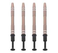 Healeved Pinza per Prelievo Ic a 4 Punte Set da 4 Pezzi Pinza Antistatica per Componenti Elettronici Viti e Perle Strumento Multifunzione per Elettronica e Gioielleria