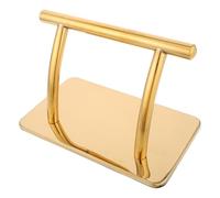 Healeved Poggiapiedi in Metallo Dorato per Poltrona da Salone Accessorio di Ricambio Robusto Compatibile Sedie da Parrucchiere Supporto Stabile per Comfort Clienti in Saloni e Spa