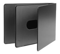 Healeved Porta Documenti Auto Multifunzionale in PC Nero, Custodia Portatile per Libretto Circolazione e Assicurazione, Organizer Compatto per Carte di Guida e Assicurazione