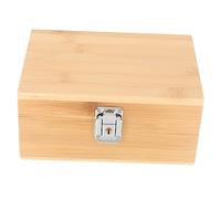 Healeved Portasigari Da Viaggio in Legno Naturale Resistente All Usura Porta Sigari Professionale Con Design Testurizzato Umidificatore Riutilizzabile Per Conservazione Sigari