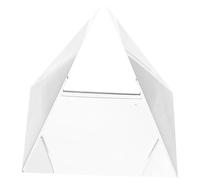 Healeved Prisma Piramidale in Vetro Ottico 40Mm per Esperimenti Scientifici e Decorazione Acchiappasole Prisma dello Spettro Luminoso per Didattica e Fotografia