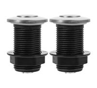 Healeved Pulsante Aria per Smaltimento Rifiuti da Incasso in Abs e Acciaio Inox 2 Pezzi, Ricambio per Tritarifiuti Domestici e Vasca da Bagno, Facile Installazione e Resistente per Uso