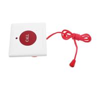 Healeved Pulsante di Chiamata di Emergenza con Cordino per Disabili Doppio Pulsante di Allarme a Parete Strumento di Assistenza per Anziani in Case Ospedali e Case di Cura