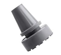 Healeved Punte in Gomma per Stampelle 19mm Set 2 Pezzi Protezione Punta Antiscivolo Accessori per Bastoni da Trekking e Alpenstock per Escursionismo e Uso Quotidiano