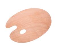 Healeved Resistente e Versatile per Pittura con per Pollice in Legno per Miscelare Colori e Acrilici, Design Ergonomico per Artisti