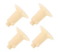 Healeved Ricambio per Bilancia Elettronica in Plastica Bianca, Supporti Antiscivolo per Piatti di Pesatura, Set da 4 Pezzi, Compatibili Bilance Industriali da Cucina, Accessori