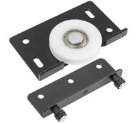 Healeved Rullo Porta Scorrevole Armadio 2 Pezzi Puleggia Silenziosa Resistente All’Usura per Porte Cassetti e Guardaroba Kit Ruote Binario Scorrevole per Mobili e Ripostigli