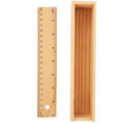 Healeved Scatola in Plastico Khaki per Penne e Piccoli Cosmetici, Astuccio Robusto Grande Capacità la Scuola e L'organizzazione della Cancelleria