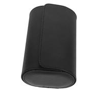 Healeved scatola porta orologi Guarda il caso portatile Astuccio casse per orologi viaggio della cassa dell'orologio portagioie da viaggio per donna cassa dell'orologio da uomo pu Nero