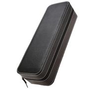 Healeved Scatola Portaorologi Portatile con Slot Organizer per e Orologi Custodia con Cerniera per Viaggi e Design e Pratico per Esposizione e Conservazione