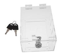 Healeved Scatola Protezione Termostato da Parete in Acrilico Trasparente Serratura e Coperchio, Custodia di Sicurezza per Termostati Controllo Accessi, Adatta a Hotel, Uffici e Abitazioni