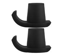 Healeved Sci Antiscivolo per Deambulatori in Gomma 2 Pezzi, Piedini Ammortizzanti Protettivi per Anziani e Disabili, Accessori per Camminatori Pieghevoli per Uso Domestico e Strutture