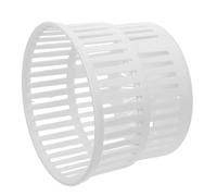 Healeved Secchio Pieghevole per Lavatrice Portatile Bianco in Plastica Drenaggio Efficiente e Montaggio Rapido per Camper e Piccoli Bagni