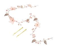 Healeved Seguito Titolo Generato Per Prodotto Base Alle Specifiche Fornite Copricapo Sposa Con Fiori Accessorio Elegante Per Matrimonio e Occasioni Speciali Comodo e Leggero Non Tira