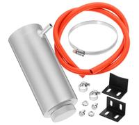 Healeved Serbatoio del Liquido di Raffreddamento per Auto 800 Ml in Alluminio Serbatoio di Espansione Radiatore Tappo Ermetico Kit Accessori per Guida a Lunga Distanza