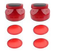 Healeved Set 1 Pezzo Disco da Air Hockey 94mm e Spingitore in Plastica per Hockey su Ghiaccio Accessori Sostitutivi per Mini Tavoli da Gioco Arcade e Sala Giochi