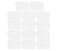 Healeved Set 14 Pezzi Punte di Plastica per Pinze Vetro Ganasce Piatte e Curve, Coperture Protettive per Pinze Rompivetro, Accessori per Installazione Portachiavi e Lavori Vetro Colorato