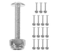 Healeved Set 16 Pezzi Viti e Dadi di Fissaggio per Biliardino, Accessori Hardware in Metallo per Manutenzione Tavoli Calcio Balilla, Connettori per Mobili per Sala Giochi