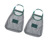 Healeved Set 2 Sacchetti a Rete per Verdura da Appendere, Borsa a Rete Traspirante in Poliestere per Aglio e Frutta, Organizer Ventilato per Cucina e Conservazione Casa