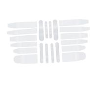 Healeved Set 20 Pezzi Copripennelli Cosmetici in Eva Flessibile, Custodie Protettive per Pennelli da Trucco e Accessori Nail Art, Borsa Porta Pennelli da Viaggio e Organizzatore Trucco