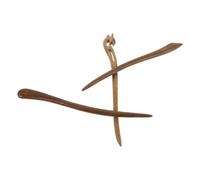 Healeved Set 3 Bastoncini per Chioma in Legno Verde Retrò, Accessori per Chignon Donna, Forcine Vintage Minimaliste Stile Cinese per Acconciature Artistiche e Copricapi Hanfu