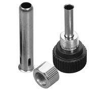 Healeved Set 3 Pezzi Manicotti e Dadi per Manico Saldatore Elettrico Parti di Ricambio Stazione di Saldatura Accessori per Saldatori Installazione Rapida e Materiali Resistenti