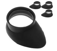 Healeved Set 4 Pezzi di Paraocchi in Gomma per Oculari di Telescopio e Microscopio, Coperture Protettive Antiriflesso per Osservazione Scientifiche e Visione Prolungata