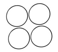 Healeved Set 4 Pezzi Guarnizioni in Silicone per Purificatore d'Acqua Domestico Anelli di Tenuta per Filtro da 20 Pollici Kit Sostituzione Guarnizione per Impianto di Filtraggio a