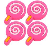 Healeved Set 4 Smorzatori per Racchette da Tennis a Forma di Lecca-Lecca in Silicone Morbido Ammortizzatori Anti-Vibrazione Compatibili Vari Modelli Accessori Tennis per Gioco