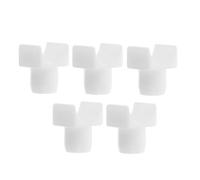 Healeved Set 5 Pezzi Blocchi Di Supporto Per Sedia a Rotelle, Guida Di Ricambio Resistente All'usura, Facile Installazione Per Accessori Sedie a Rotelle Ad Uso Medico