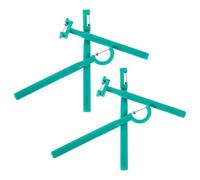 Healeved Set 6 Pezzi Attrezzi per Esercizi Lingua Stimolazione Motoria Orale, Allenatore Muscolare Orale Design Easygrip per Riabilitazione Linguaggio e Supporto Logopedia a Casa