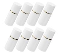 Healeved Set 8 Flaconi Ricaricabili 20ml Testa in Spugna, Bottiglie di Imbrattamento Piccole e Compatte, Applicatori Multiuso per Oli Essenziali e Prodotti per Corpo da Viaggio