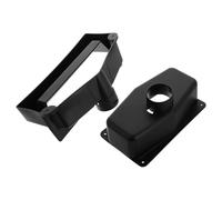 Healeved Set Contenitori per Palline da Calcio Balilla in Plastica Nera, Scatola Raccogli-palle Compatibile Tavoli Standard, Accessorio per Restituzione Palline Calcio Balilla per Sala