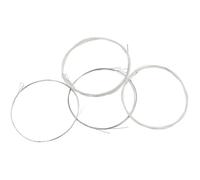 Healeved Set Corde per Mandolino a 8 Corde in Acciaio e Lega di Rame Argentata, Migliorano la Profondità del Suono, Portatile e Resistente per Strumenti Mandolino