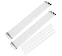 Healeved Set Corde per Rullante Trasparente Cinghie di Fissaggio, Accessori per Batteria Jazz per Tensione Uniforme e Configurazione Stabile, Adatto per Studio, Scuole e Performance Live