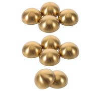 Healeved Set Da 10 Tappi Vite per Specchi in Acciaio Inossidabile Oro Resistenza alla Corrosione e Fissaggio Sicuro per Accessori di Ferramenta per Mobili e Progetti Fai-da-te