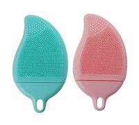 Healeved Set Da 2 Spazzole Per Shampoo Per Ragazzi E Ragazze Per La Pulizia Dei Pori Del Viso in Silicone Per Massaggi Portatili Per Viaggi Palestra E Attività Allaperto