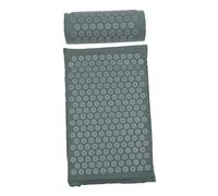 Healeved Set da 2 Tappetini Yoga Massaggianti e Cuscini da Massaggio Shiatsu con Punti Agopuntura in Cotone, per Massaggio Rilassante Corpo Completo Adatto a Tutta la Famiglia