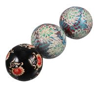 Healeved Set da 3 Sfere Galleggianti in Materiale Colorato per Arredamento Casa, Decorazioni per Acquari e Piscine, Palline da Biliardo Galleggianti in Design Cinese e Stile Casuale