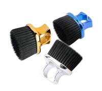 Healeved Set da 3 Spazzole da Barbiere per Barba e Collo Anello Aperto, Spazzola la Pulizia di Baffi e Chioma, Compatto e Portatile la Cura della Barba Uomo